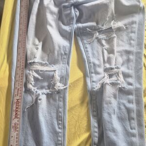 KanCan Light Blue Distressed Skinny Jeans